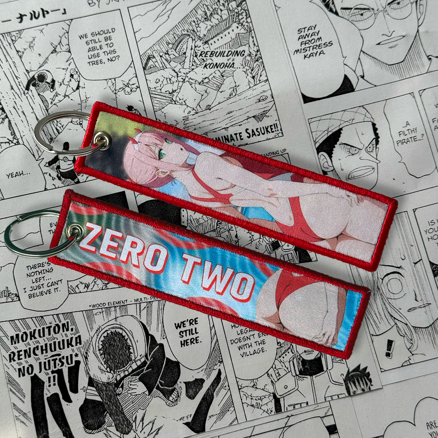 ZERO TWO JET TAG | KEYCHAIN