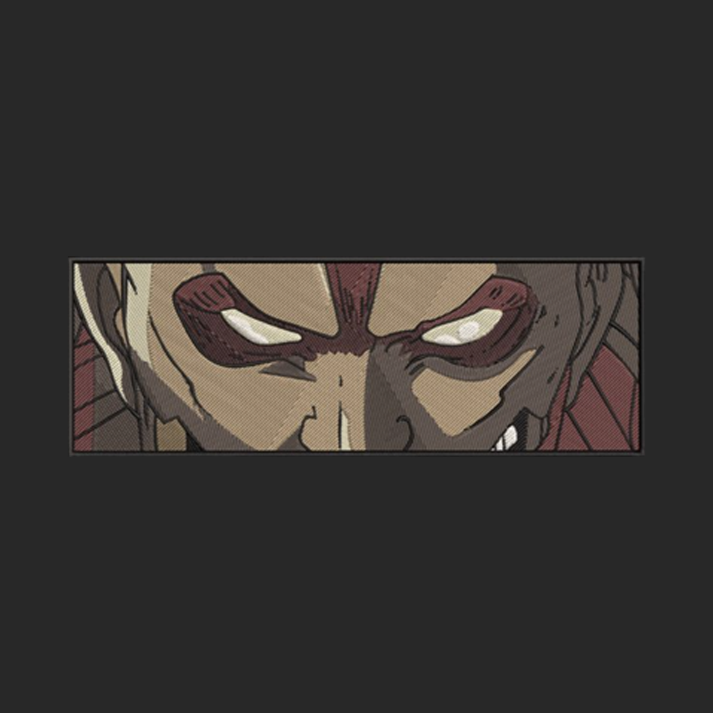 ATTACK ON TITAN EMBROIDERY T-SHIRT