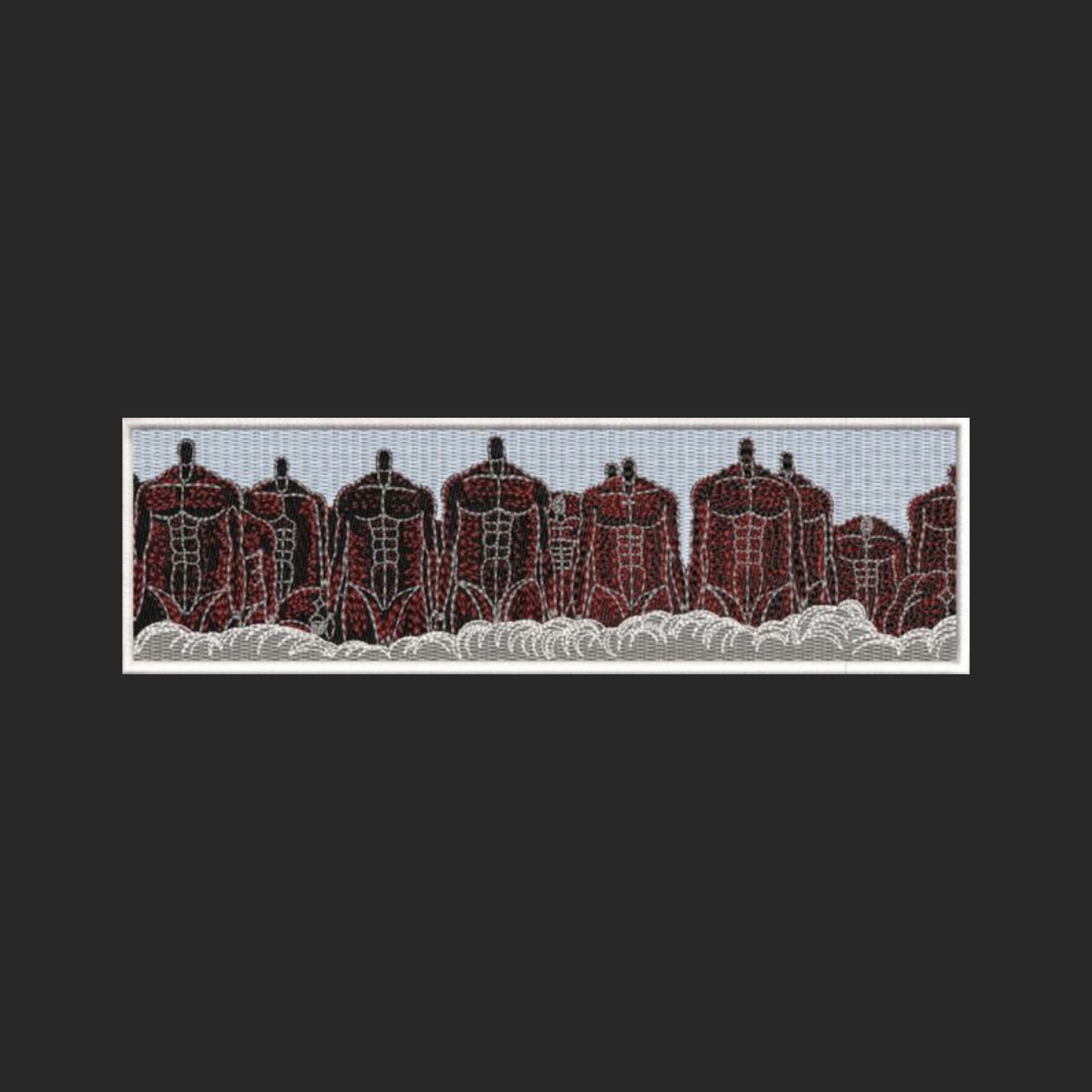 ATTACK ON TITAN EMBROIDERY SWEATSHIRT