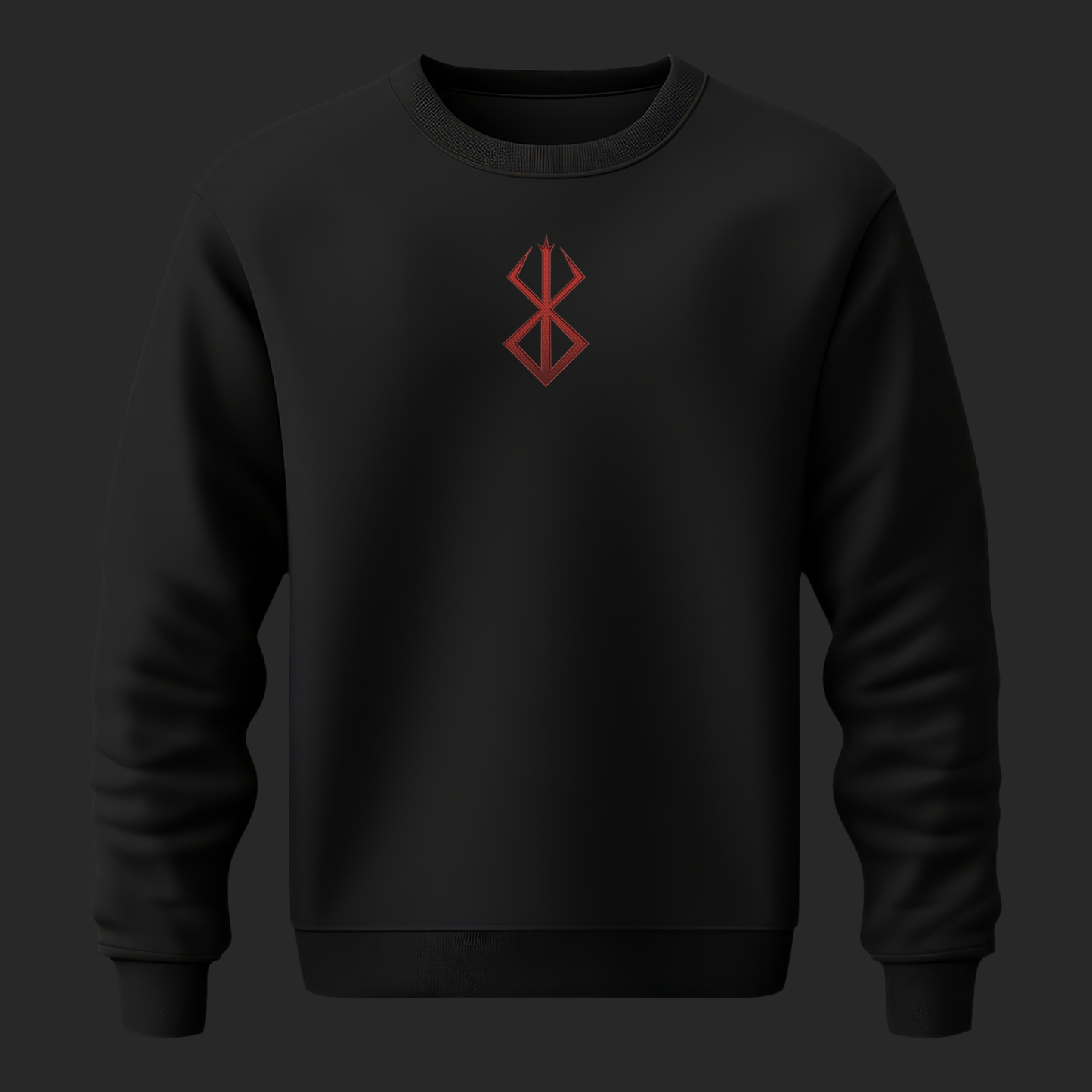 BERSERK EMBROIDERY SWEATSHIRT