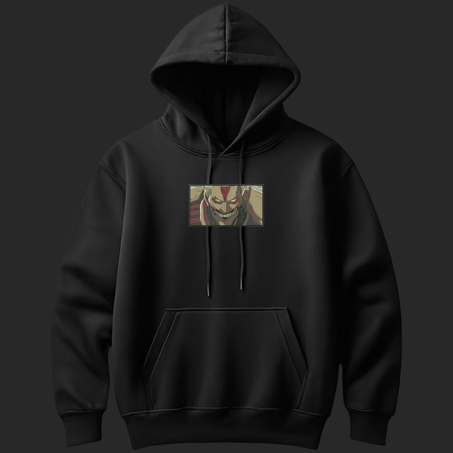 ATTACK ON TITAN EMBROIDERY HOODIE