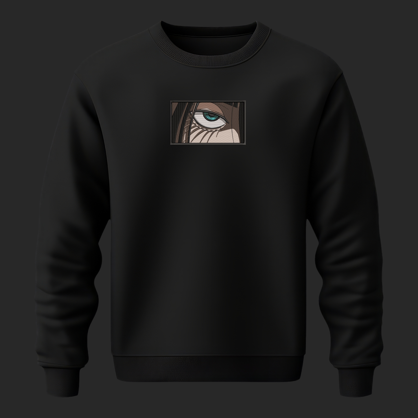 EREN YEAGER EMBROIDERY SWEATSHIRT