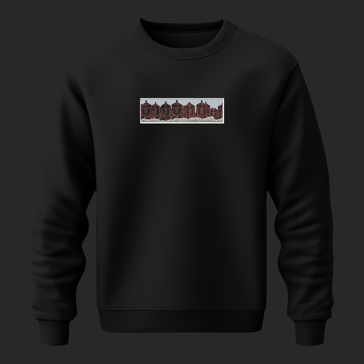 ATTACK ON TITAN EMBROIDERY SWEATSHIRT