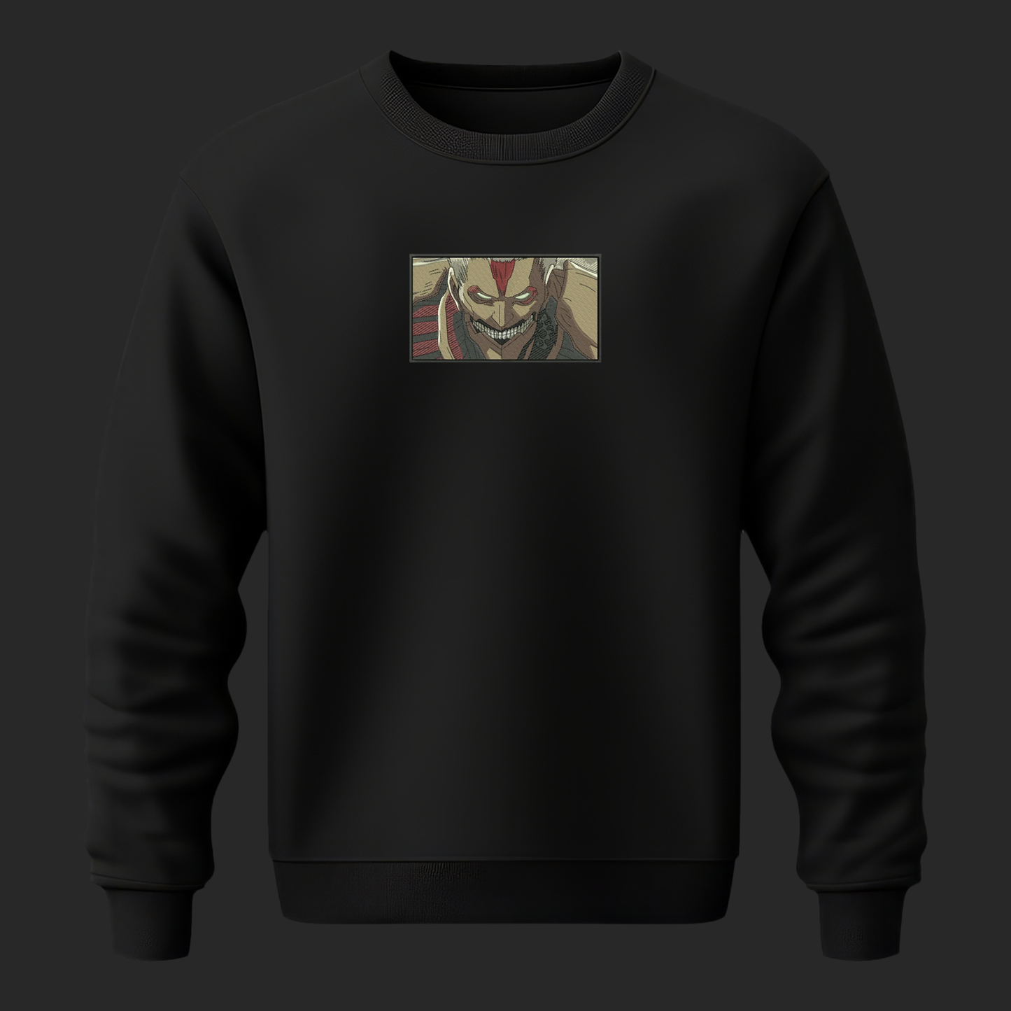 ATTACK ON TITAN EMBROIDERY SWEATSHIRT