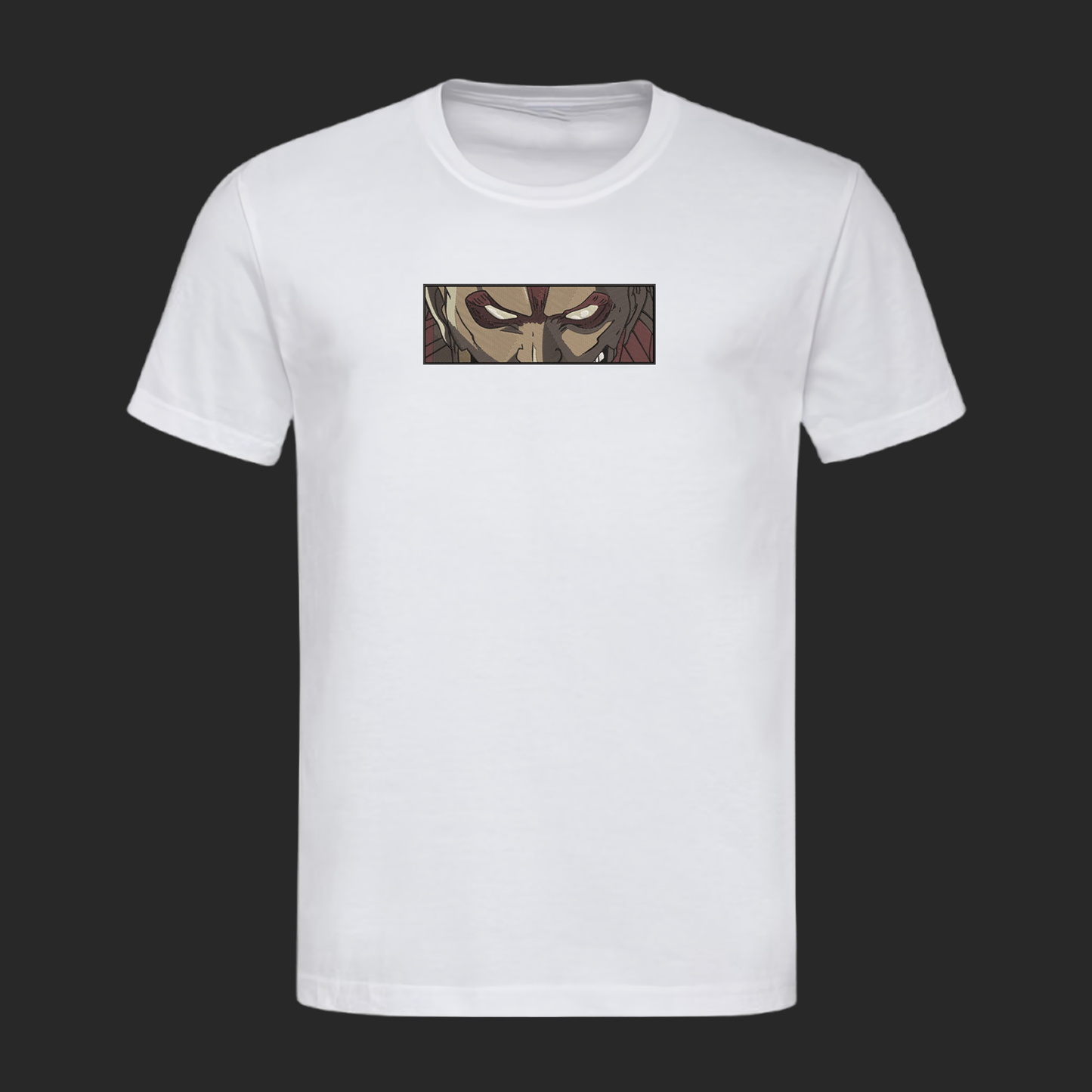 ATTACK ON TITAN EMBROIDERY T-SHIRT