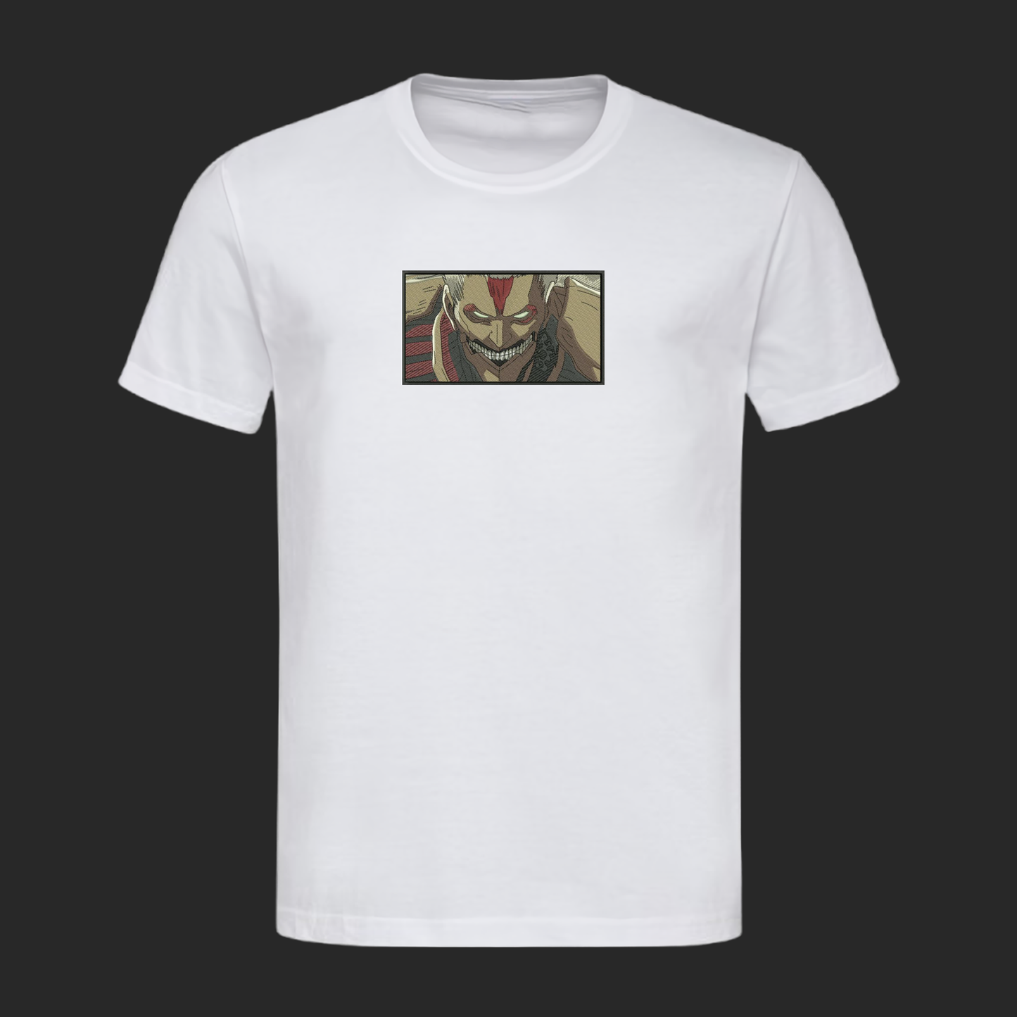 ATTACK ON TITAN EMBROIDERY T-SHIRT