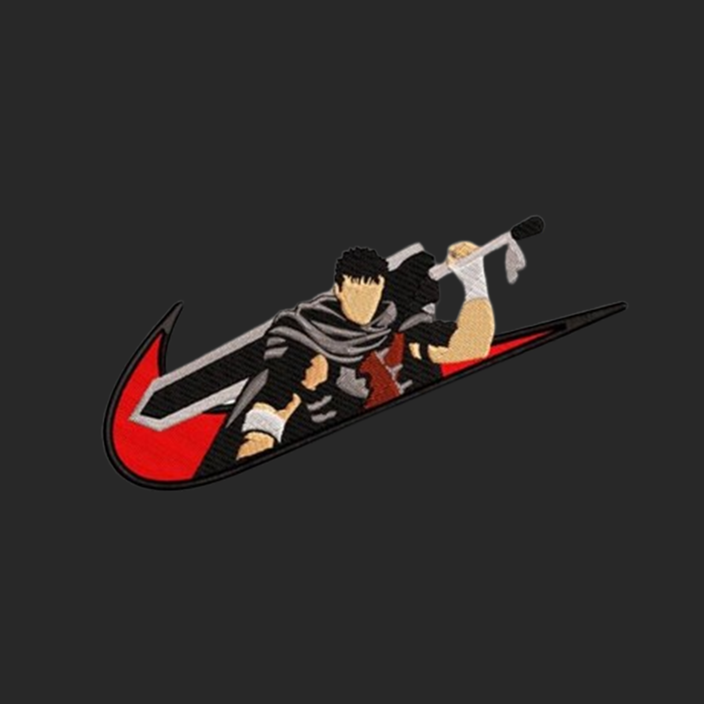 BERSERK EMBROIDERY T-SHIRT