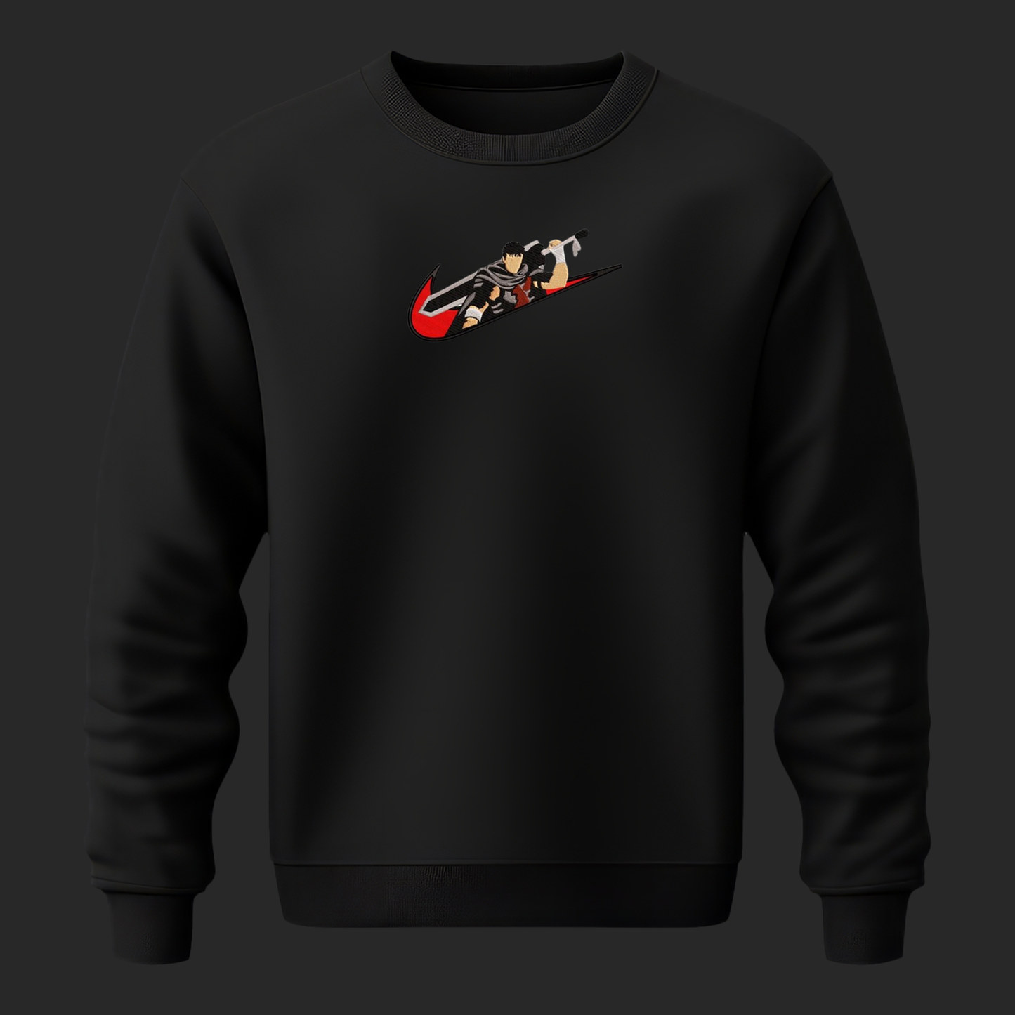 BERSERK EMBROIDERY SWEATSHIRT