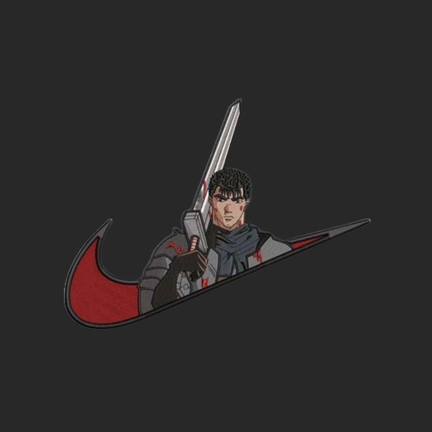 BERSERK EMBROIDERY HOODIE