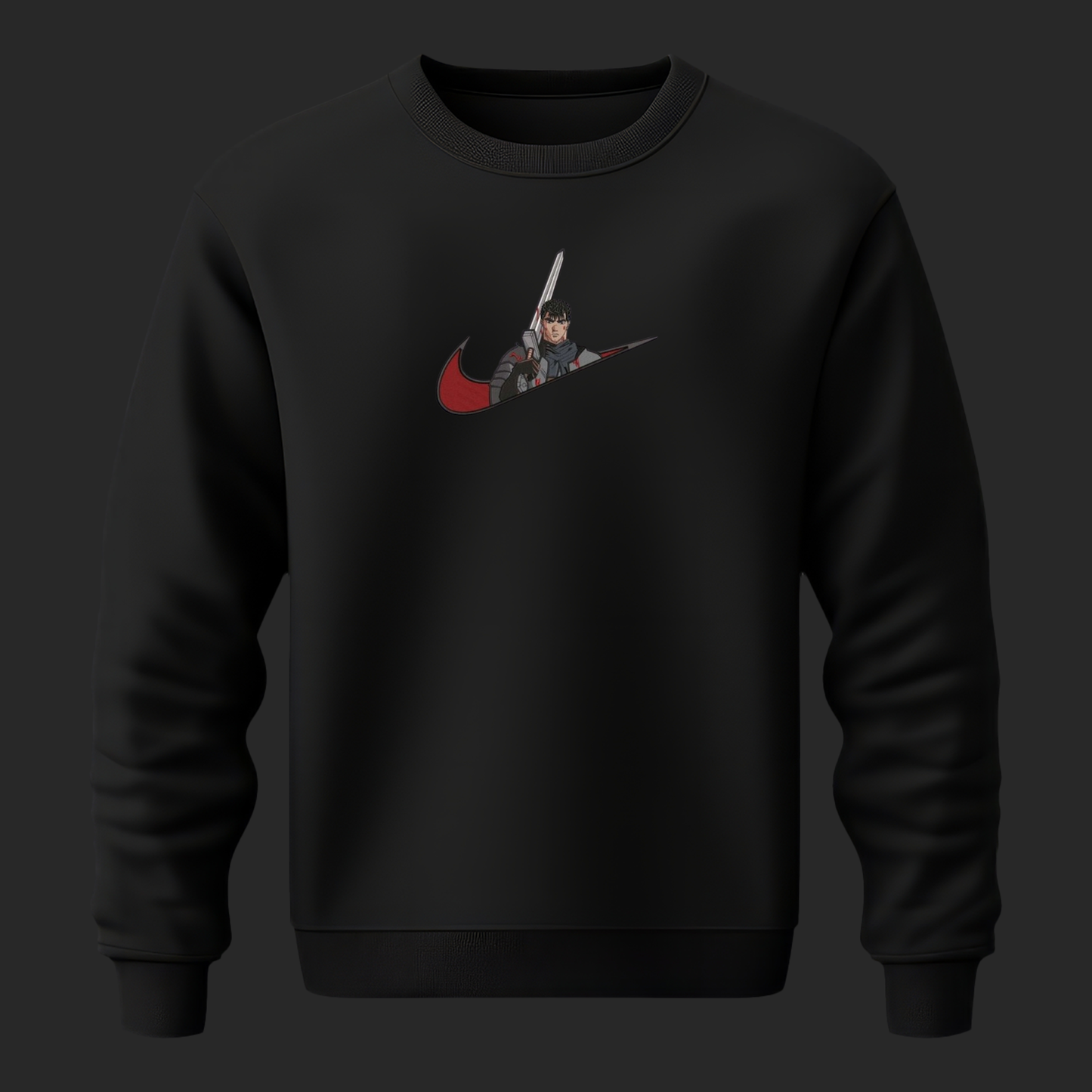 BERSERK EMBROIDERY SWEATSHIRT