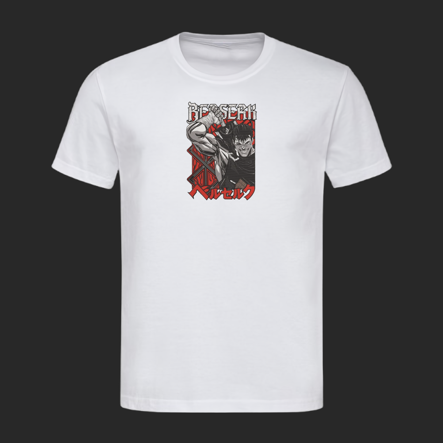 BERSERK EMBROIDERY T-SHIRT