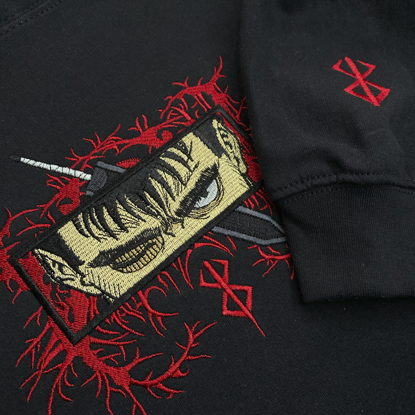 BERSERK EMBROIDERY SWEATSHIRT
