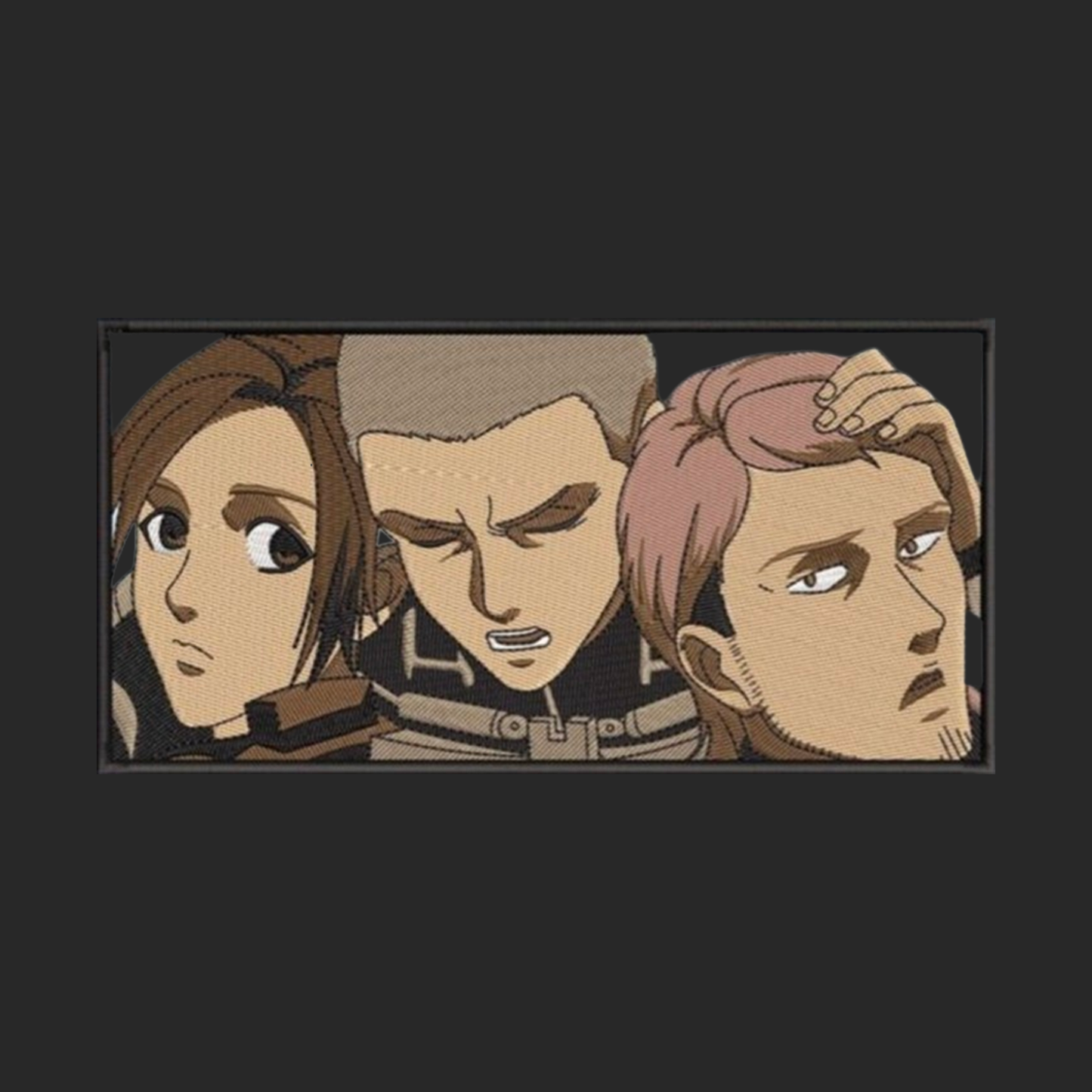 ATTACK ON TITAN EMBROIDERY HOODIE