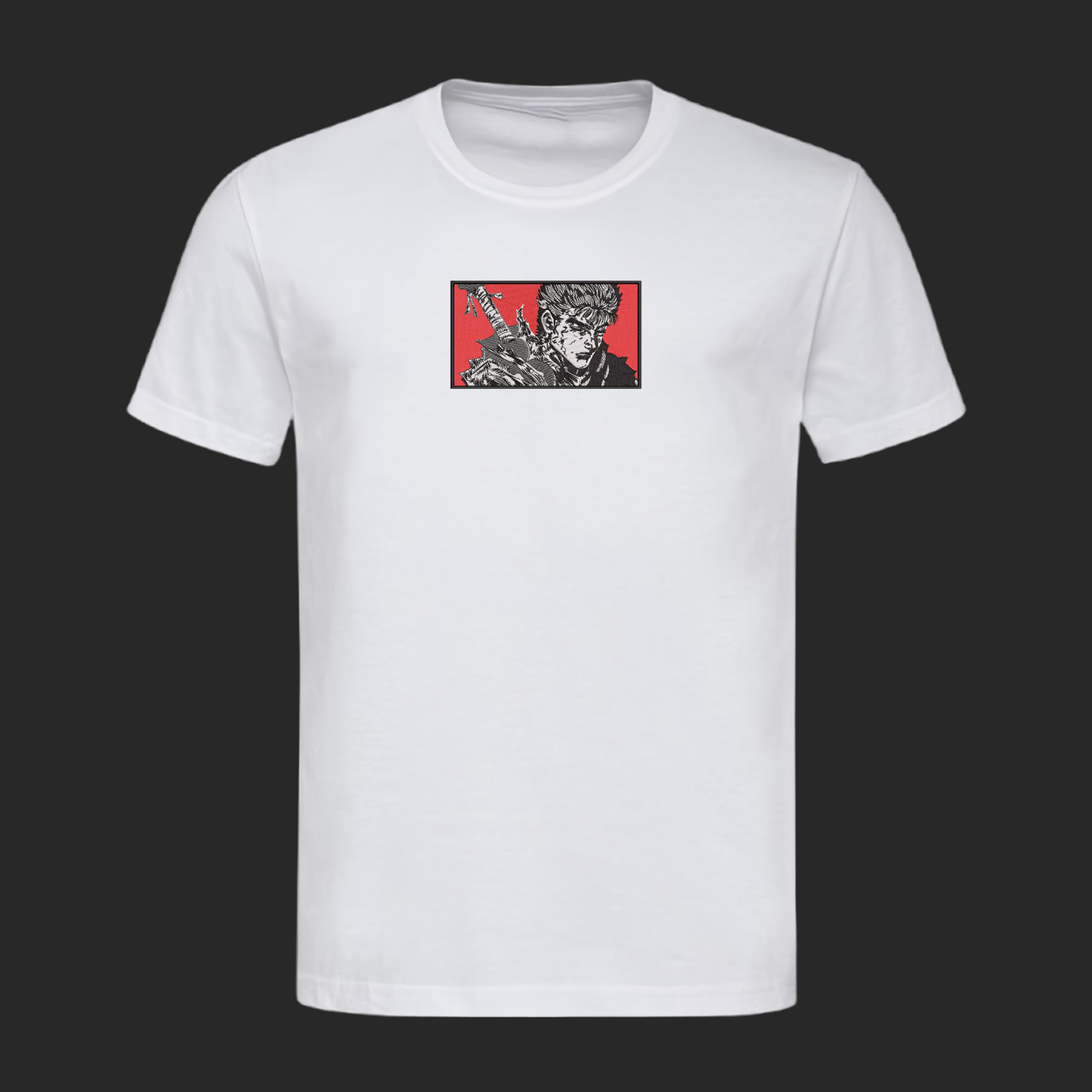 BERSERK EMBROIDERY T-SHIRT