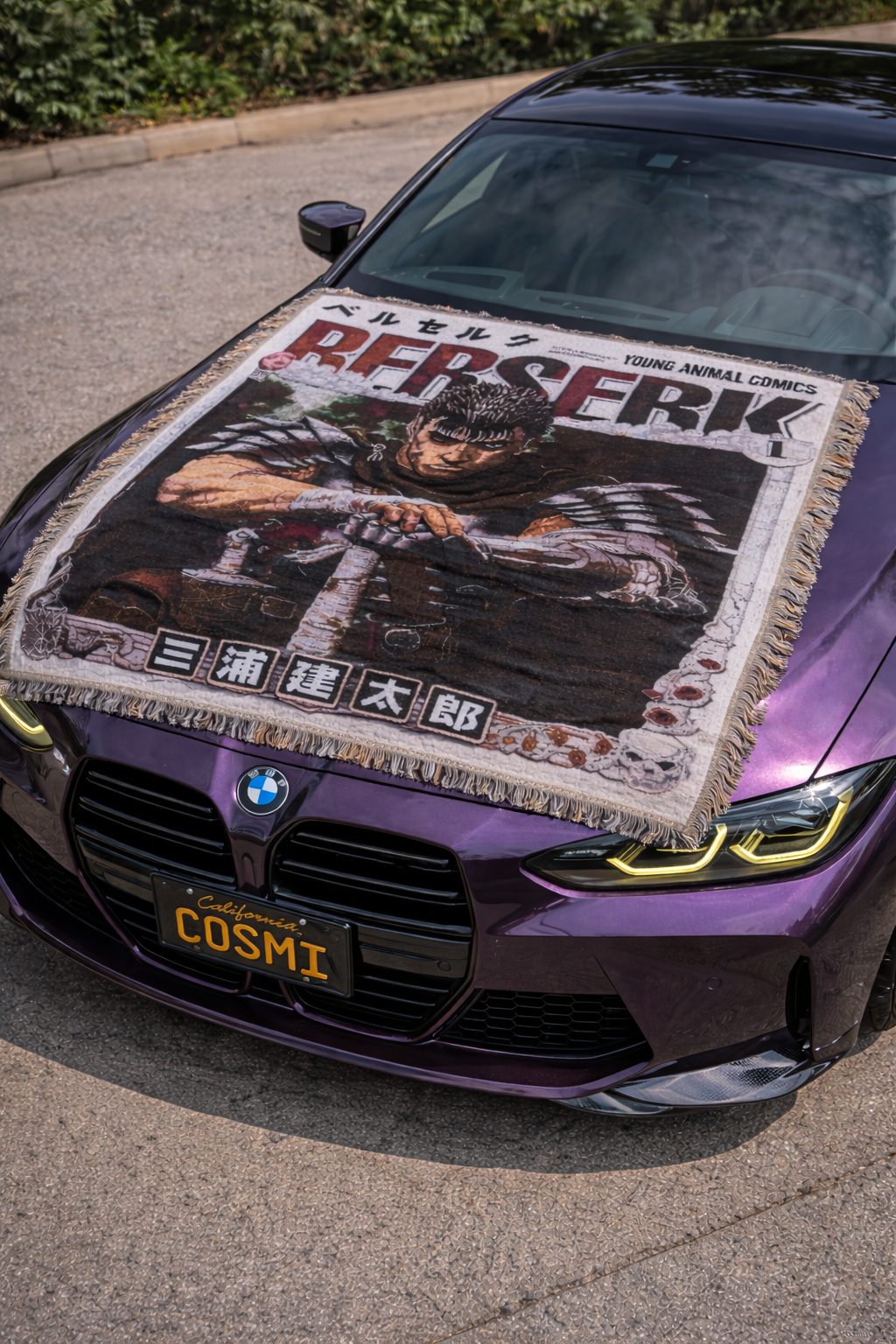 BERSERK HANDMADE ANIME WOVEN TAPESTRY BLANKET