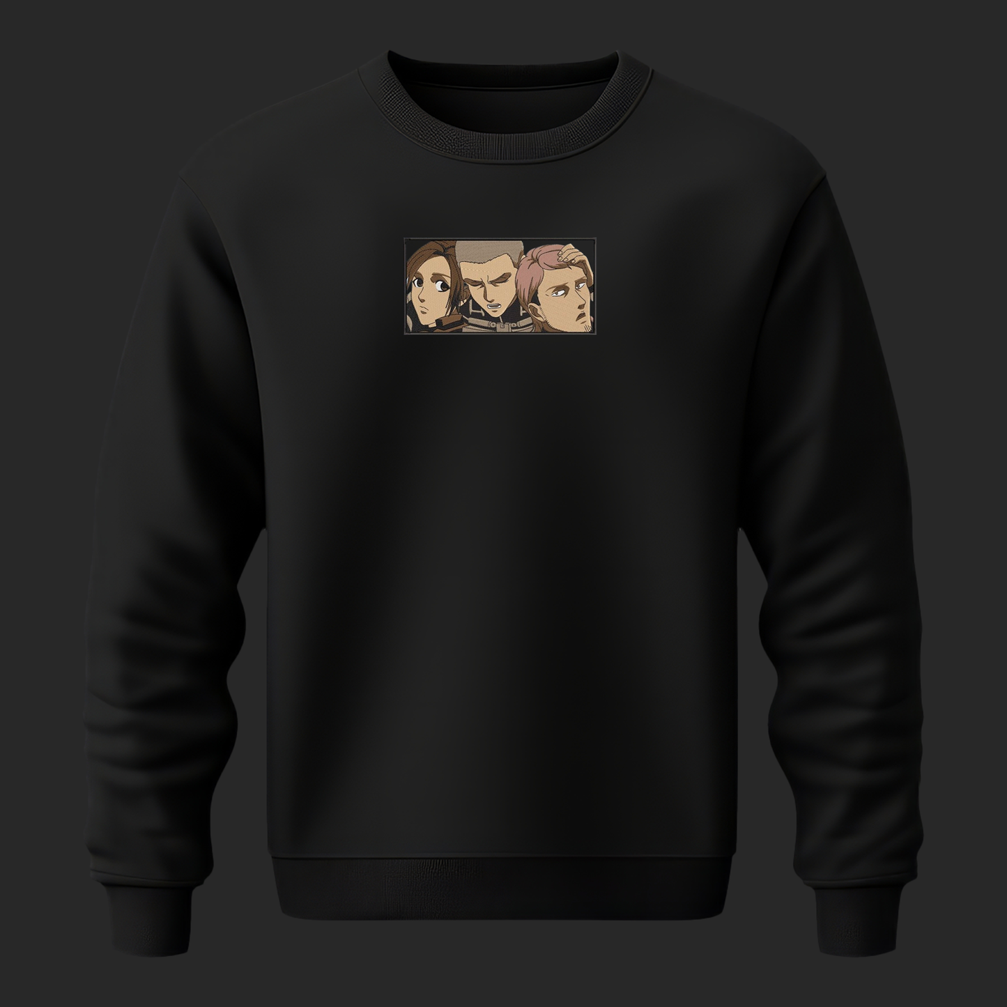 ATTACK ON TITAN EMBROIDERY SWEATSHIRT