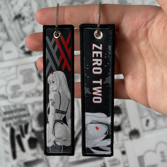 ZeroTwo WAIFU JET TAG | KEYCHAIN