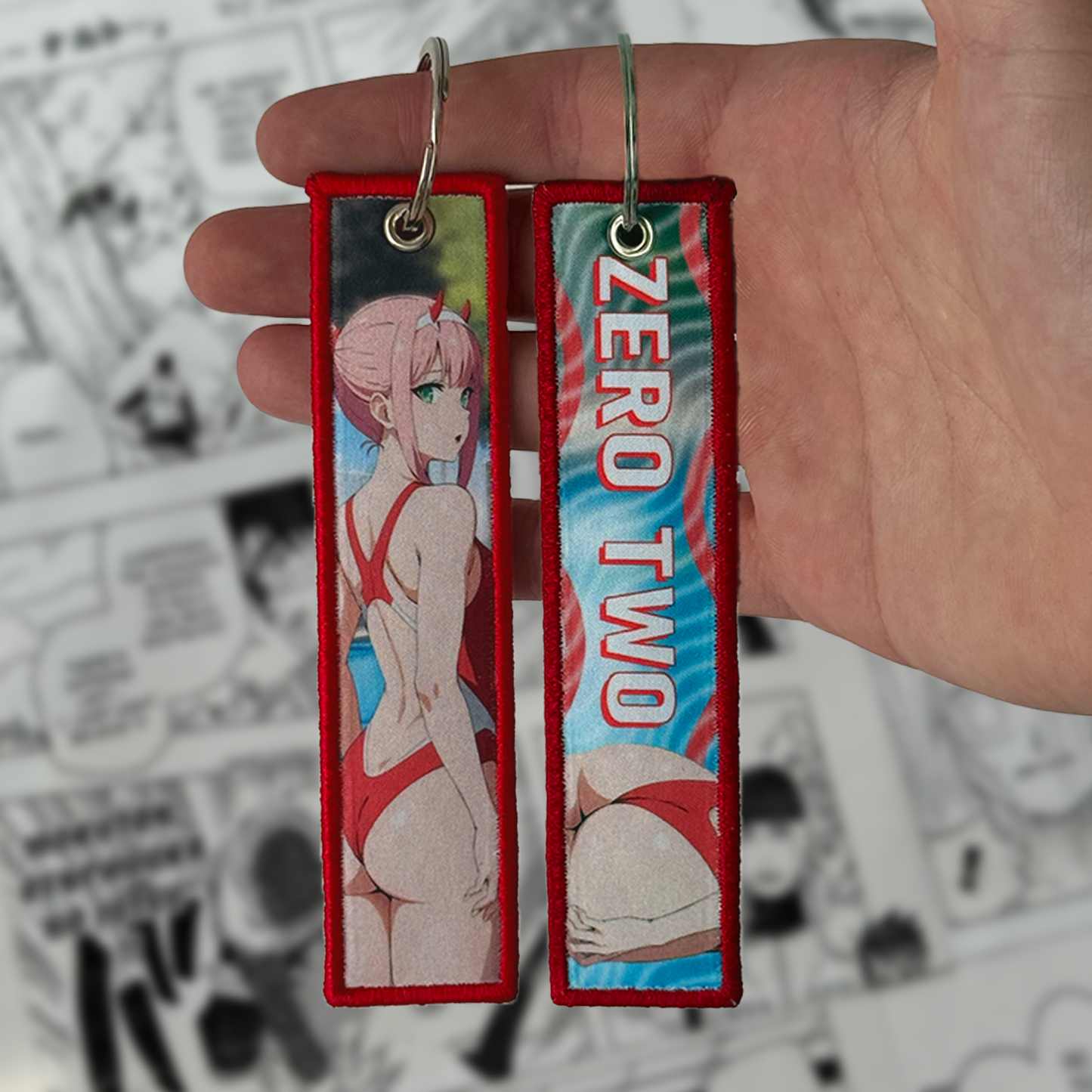 ZERO TWO JET TAG | KEYCHAIN