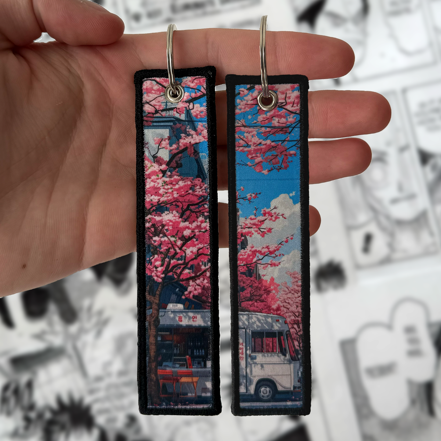 SAKURA BUS JET TAG | KEYCHAIN