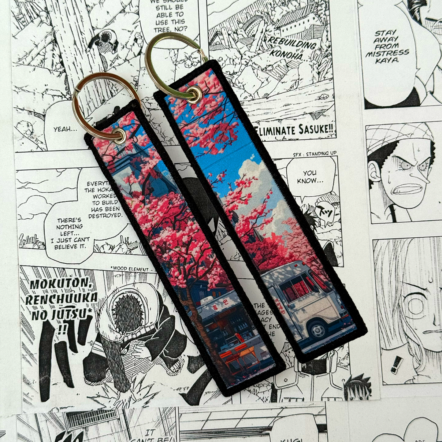 SAKURA BUS JET TAG | KEYCHAIN