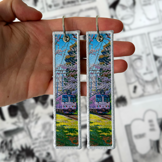 JAPAN TRAIN JET TAG | KEYCHAIN