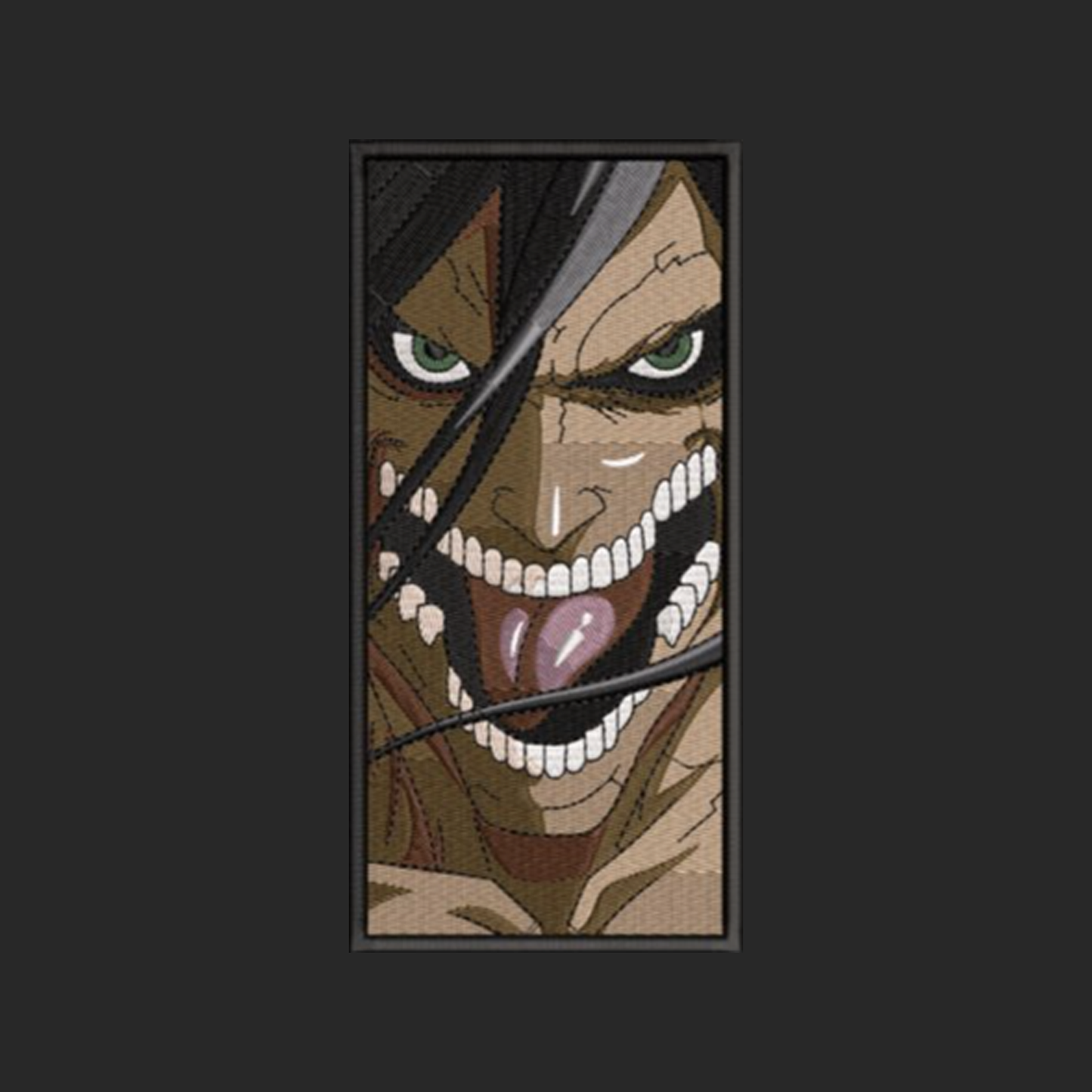 EREN YEAGER EMBROIDERY HOODIE