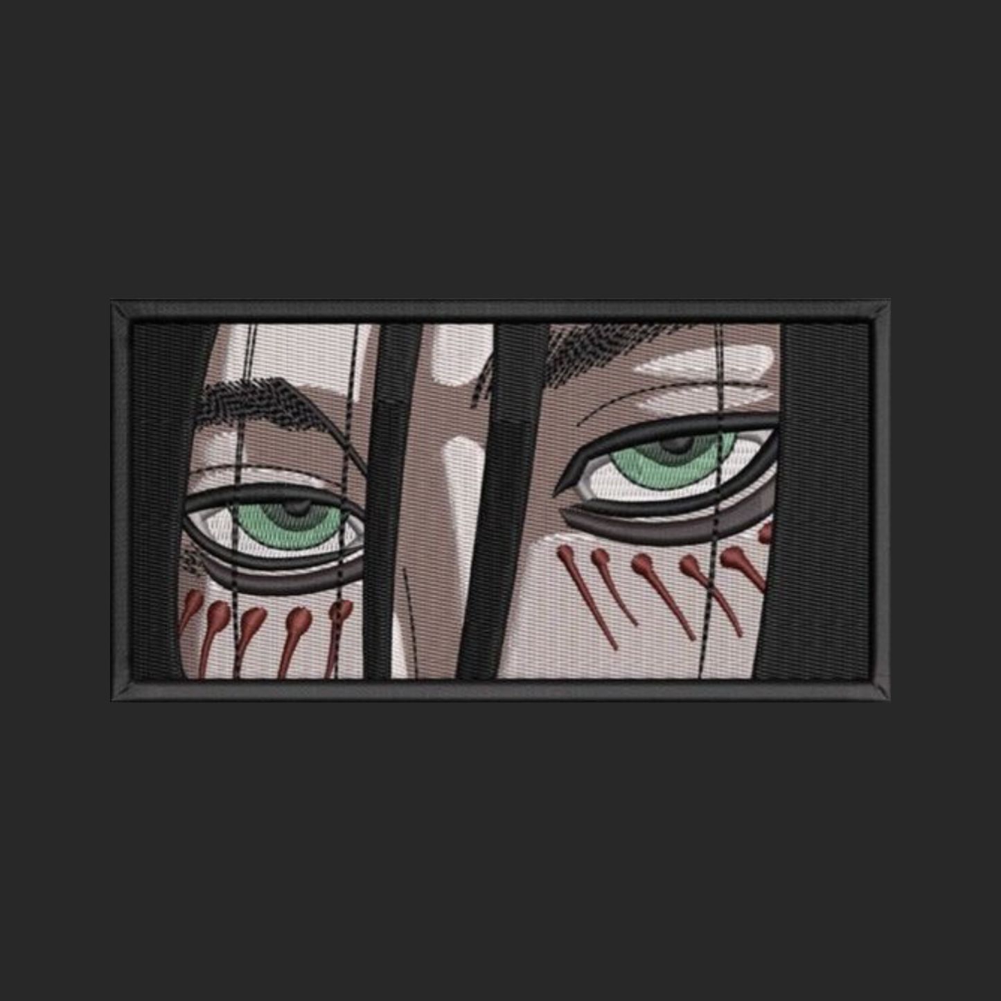 EREN YEAGER EMBROIDERY HOODIE