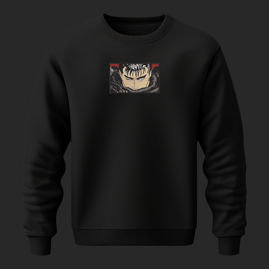 BERSERK EMBROIDERY SWEATSHIRT
