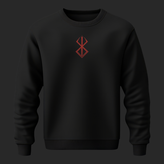 BERSERK EMBROIDERY SWEATSHIRT