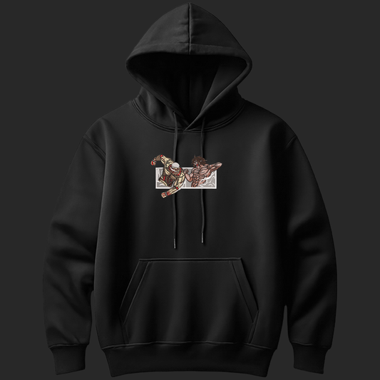 ATTACK ON TITAN EMBROIDERY HOODIE