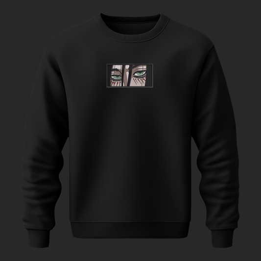 EREN YEAGER EMBROIDERY SWEATSHIRT