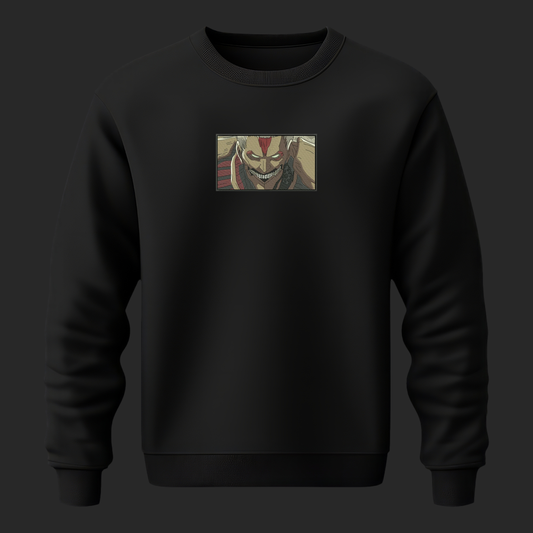 ATTACK ON TITAN EMBROIDERY SWEATSHIRT