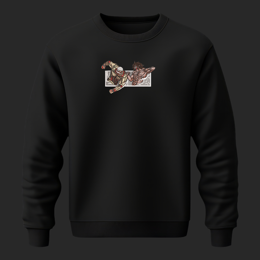 ATTACK ON TITAN EMBROIDERY SWEATSHIRT