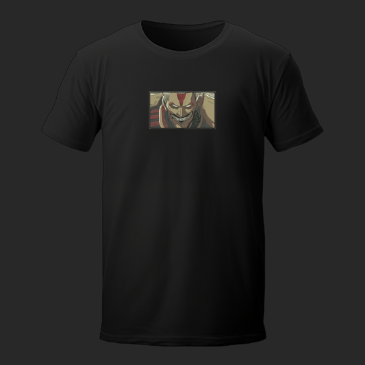 ATTACK ON TITAN EMBROIDERY T-SHIRT