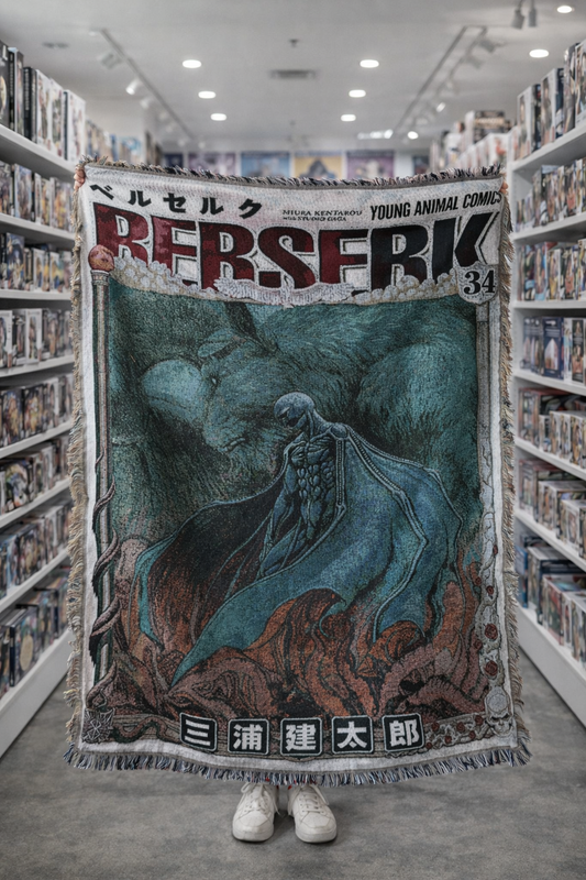 BERSERK HANDMADE ANIME WOVEN TAPESTRY BLANKET