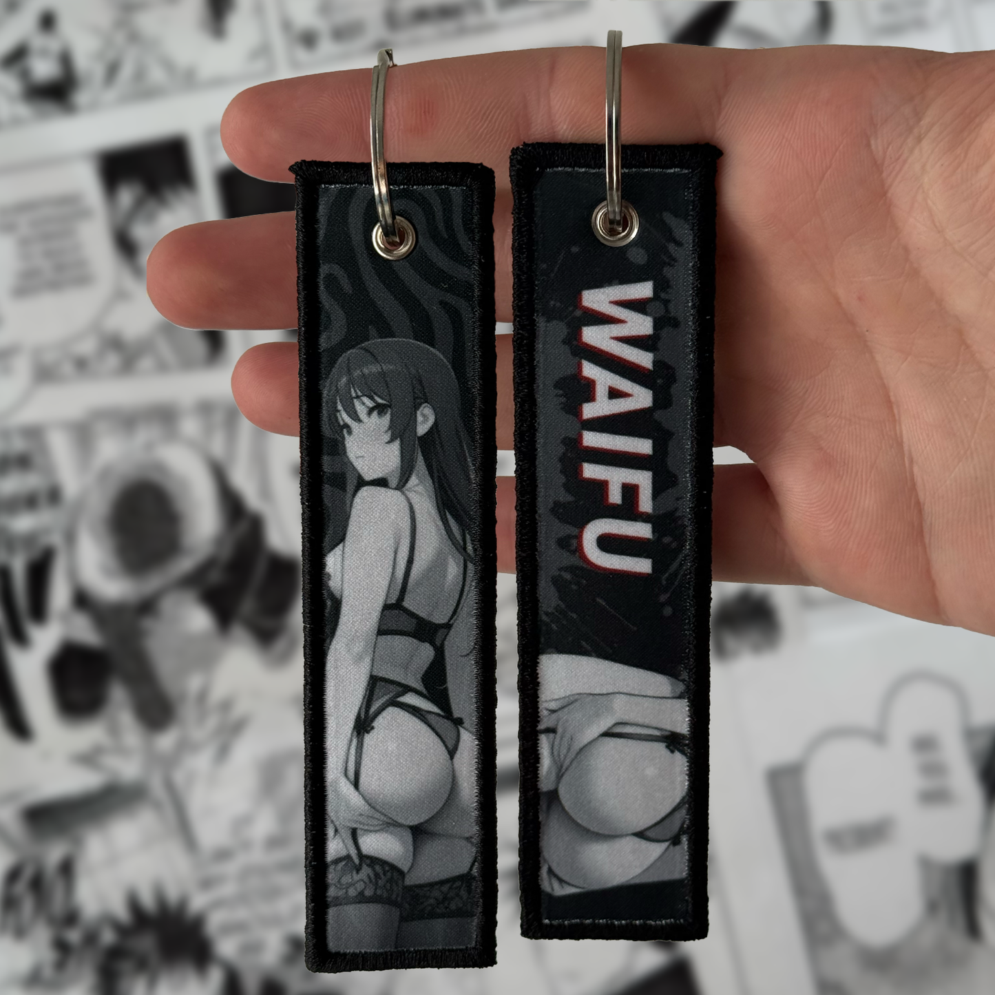 WAIFU JET TAG | KEYCHAIN
