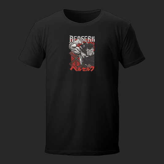 BERSERK EMBROIDERY T-SHIRT