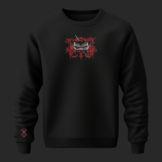 BERSERK EMBROIDERY SWEATSHIRT
