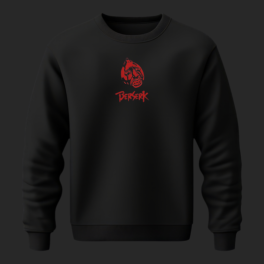 BERSERK EMBROIDERY SWEATSHIRT