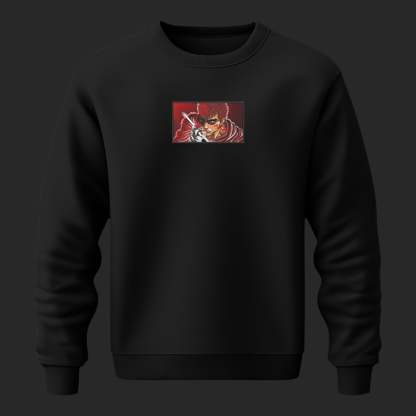 BERSERK EMBROIDERY SWEATSHIRT