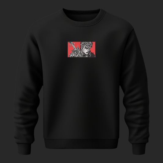 BERSERK EMBROIDERY SWEATSHIRT