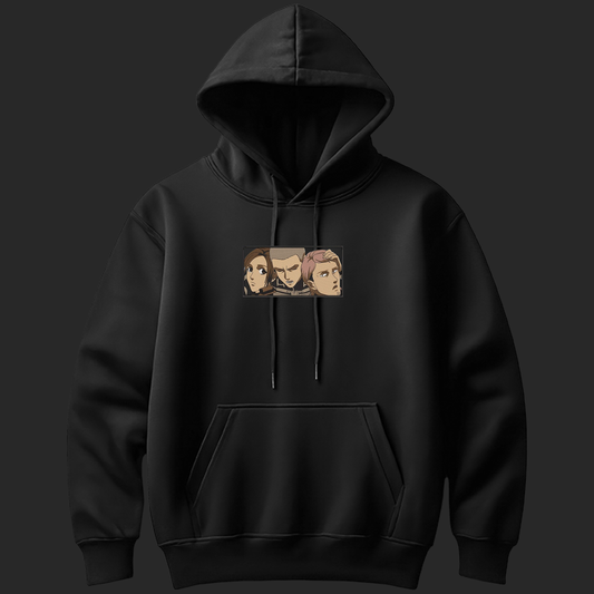 ATTACK ON TITAN EMBROIDERY HOODIE