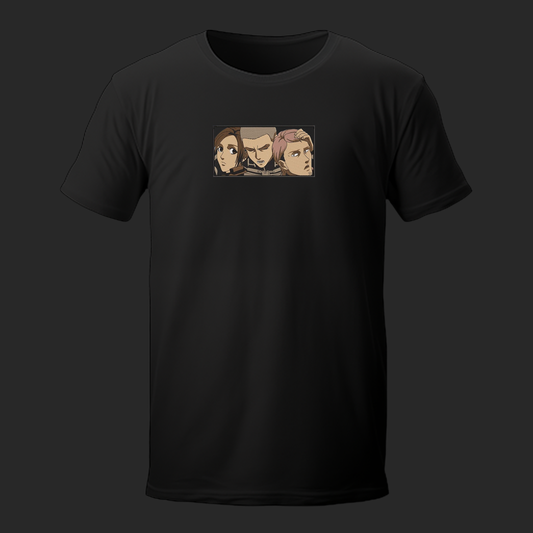 ATTACK ON TITAN EMBROIDERY T-SHIRT