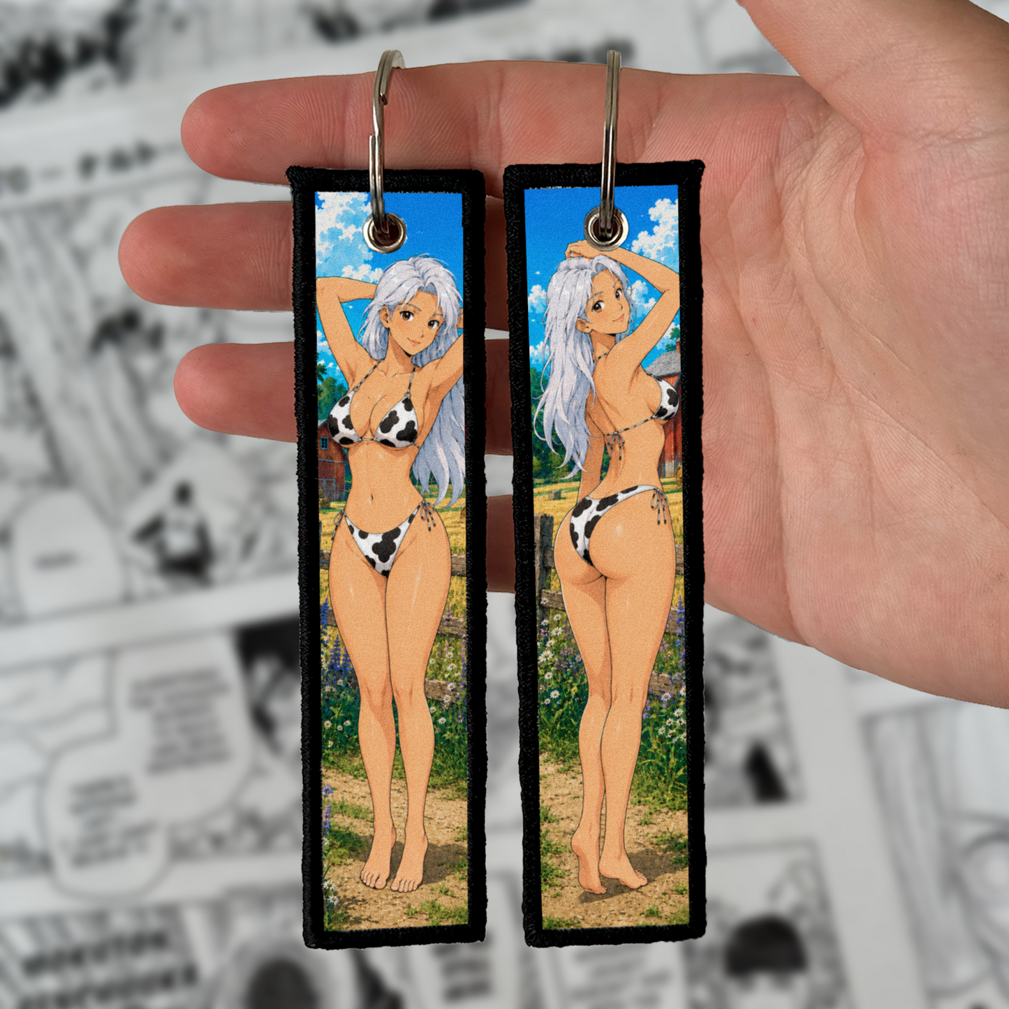 COWGIRL JET TAG | KEYCHAIN