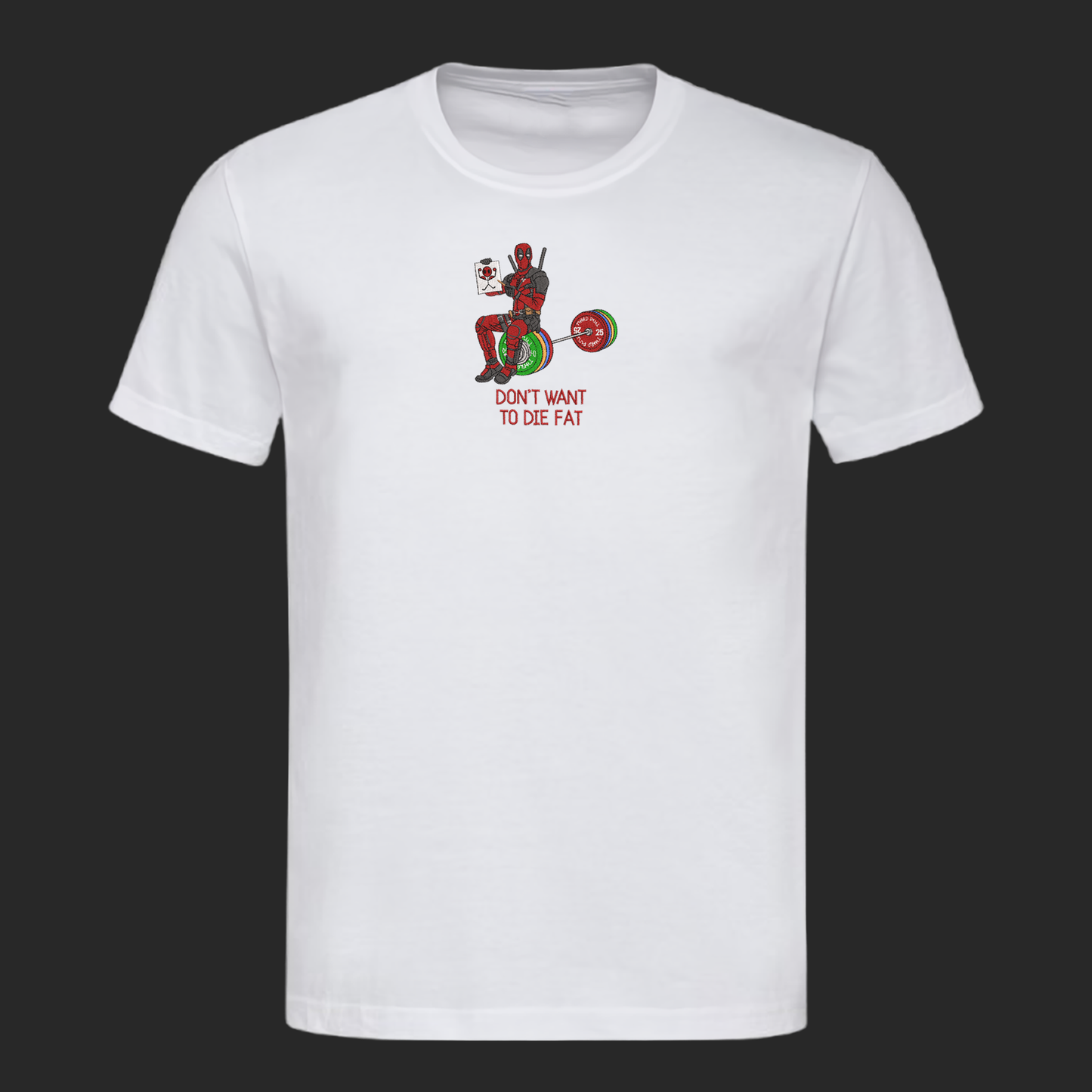 DEADPOOL EMBROIDERY T-SHIRT