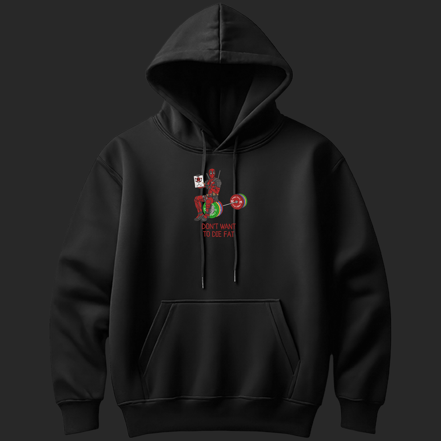 DEADPOOL EMBROIDERY HOODIE