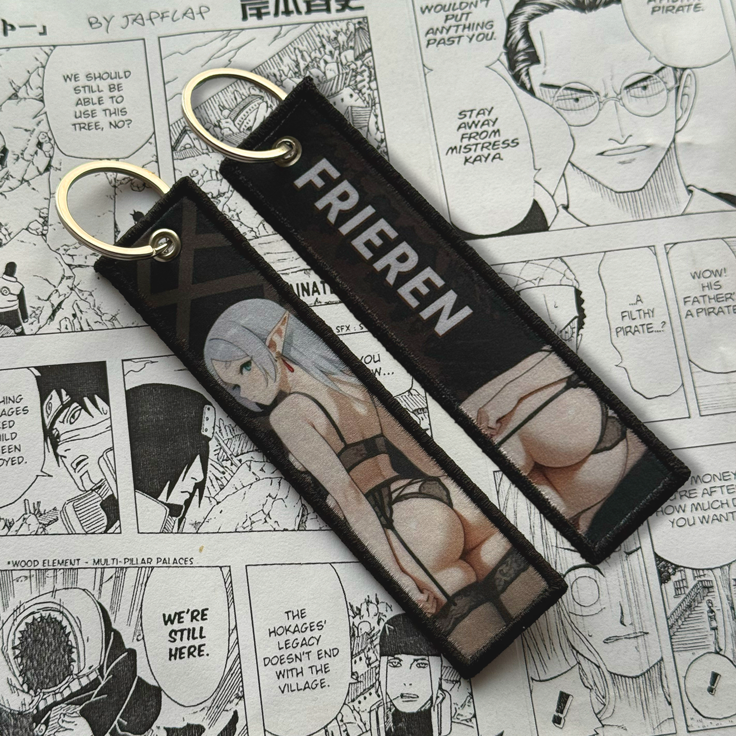 FRIEREN WAIFU JET TAG | KEYCHAIN