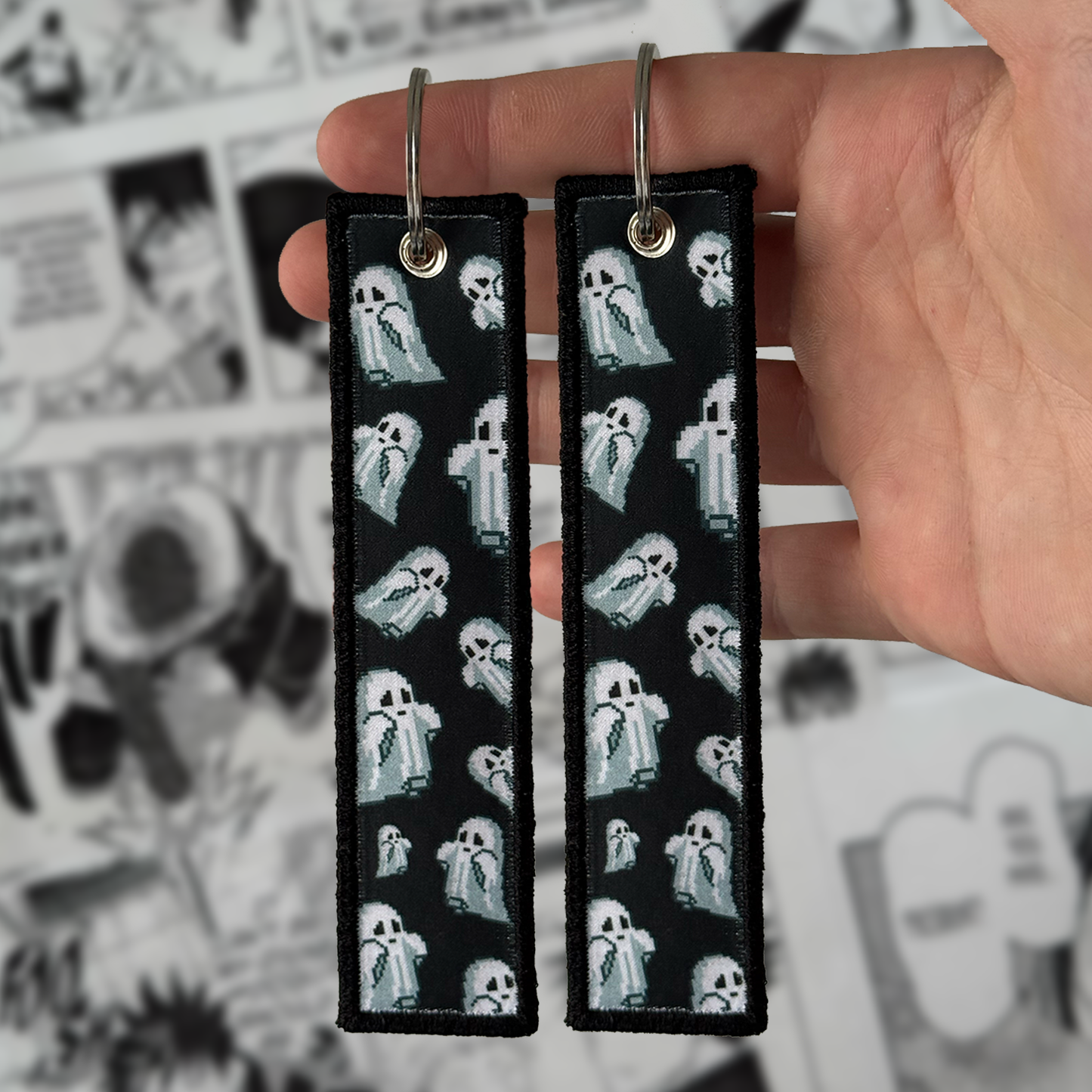 GHOST JET TAG | KEYCHAIN