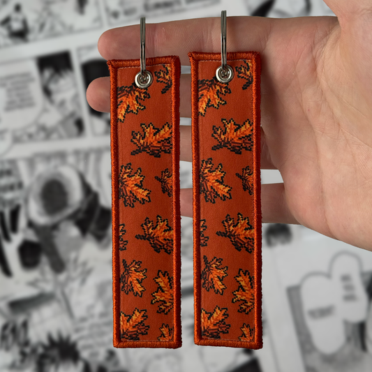 FALLING LEAVES JET TAG | KEYCHAIN