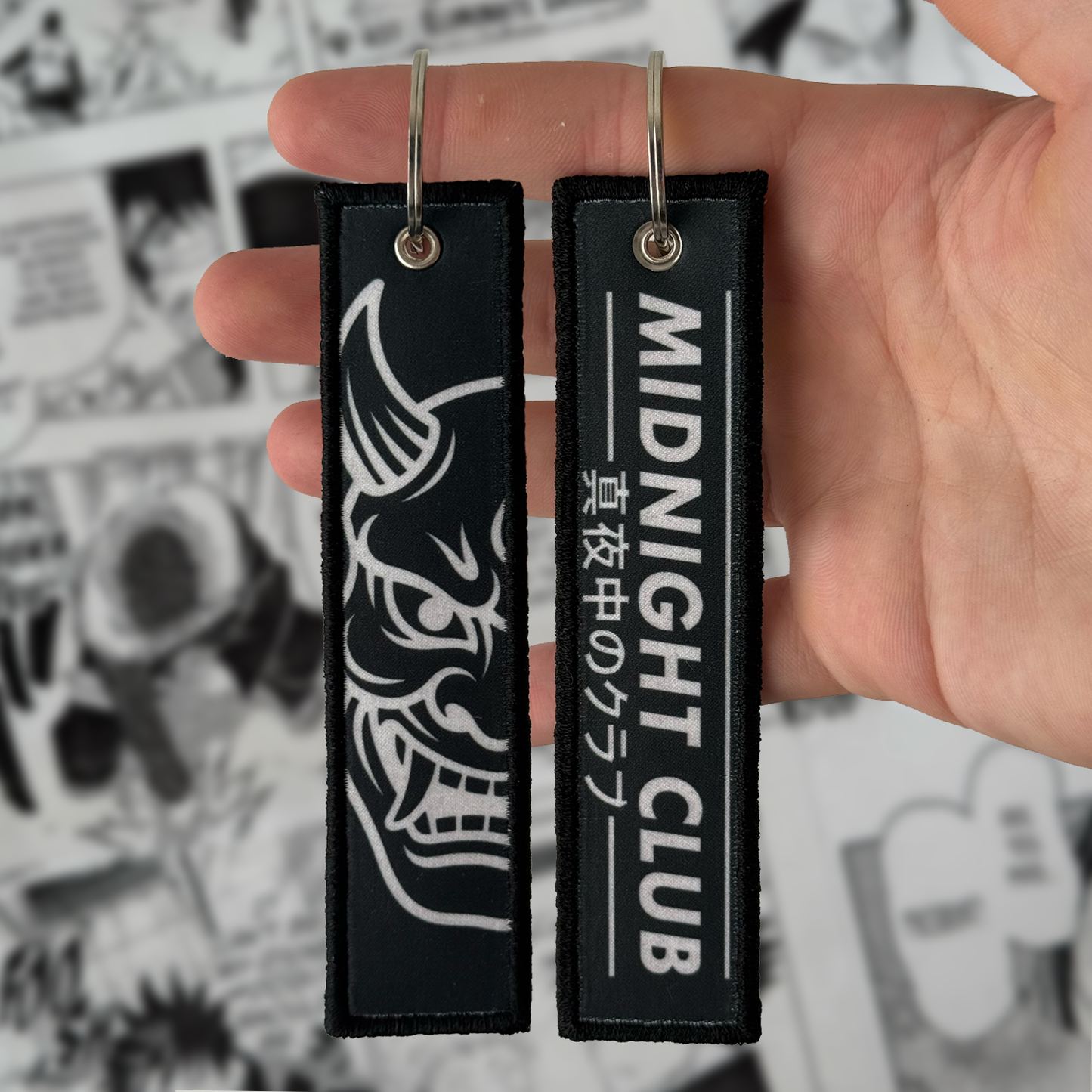 ONI MASK JET TAG | KEYCHAIN